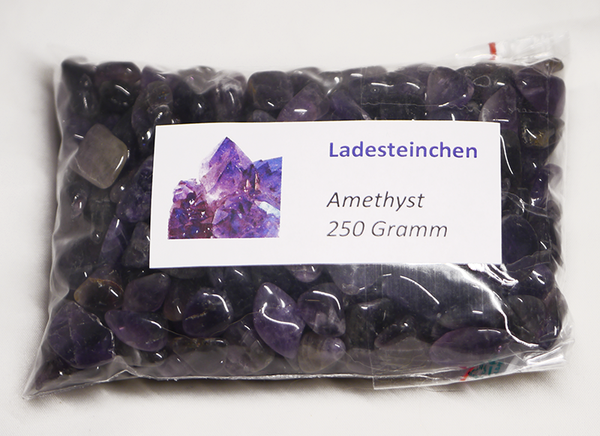 Ladesteine Amethyst, 250 Gramm