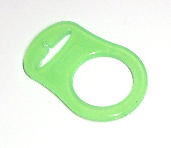 Nuggiring (Adapter) z.b. für MAM, Apfelgrün transparent